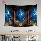 Star Moon Background Cloth