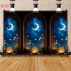 Star Moon Background Cloth