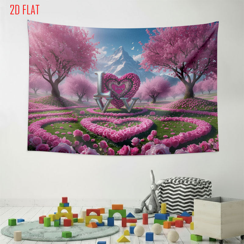 Cherry Blossom Photo Backdrop