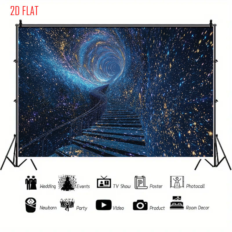 Starry Sky Ladder Backdrop