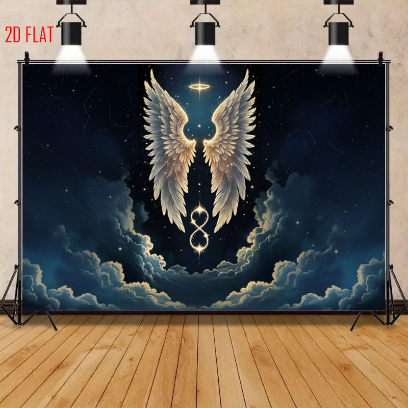 Angel Wings Photo Backdrop