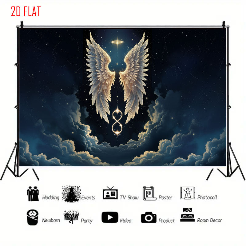 Angel Wings Photo Backdrop
