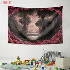 Rose Forest Photo Backdrop