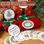 48pxs Christmas Tree Xmas Cards with decorative