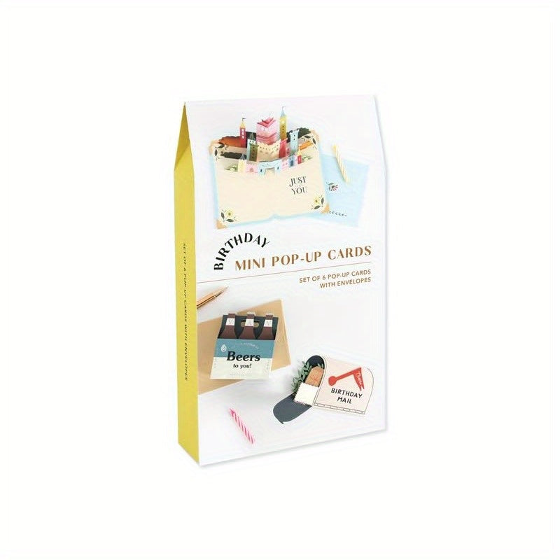 6pxs Pop-up Birthday Cards
