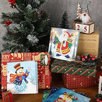 8pxs 5D Diamond Xmas Cards
