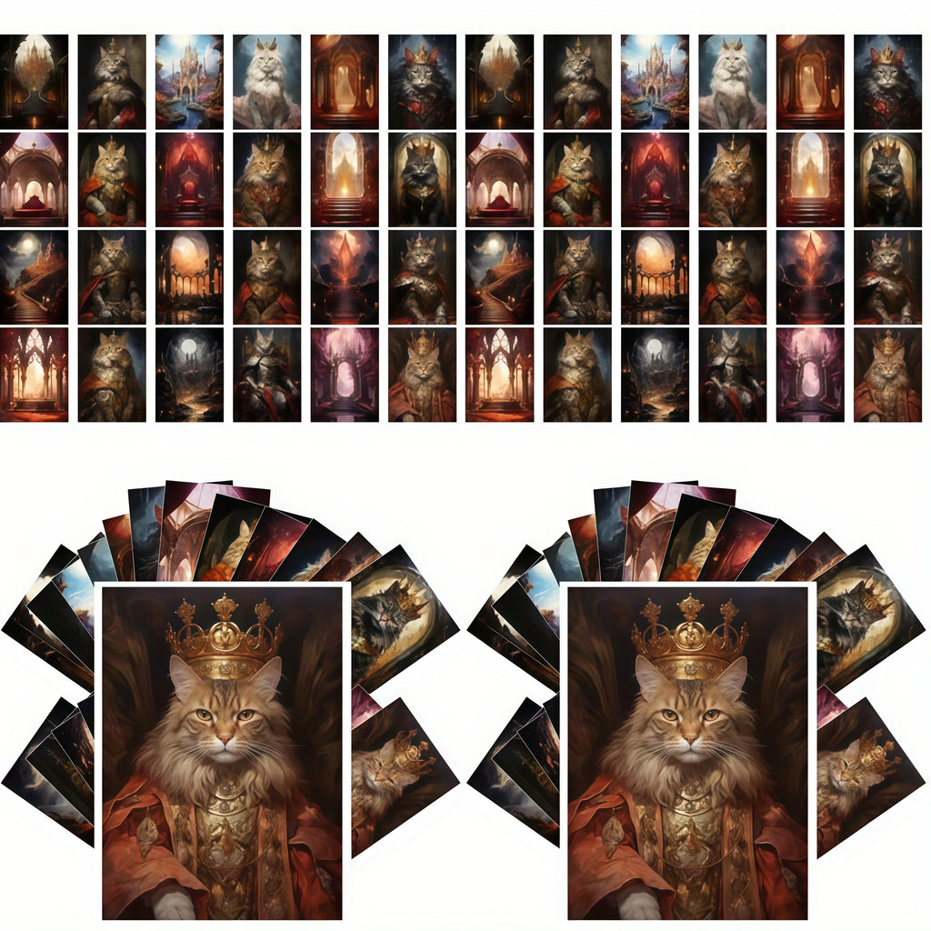 24pxs Fairy Tale Retro Postcards