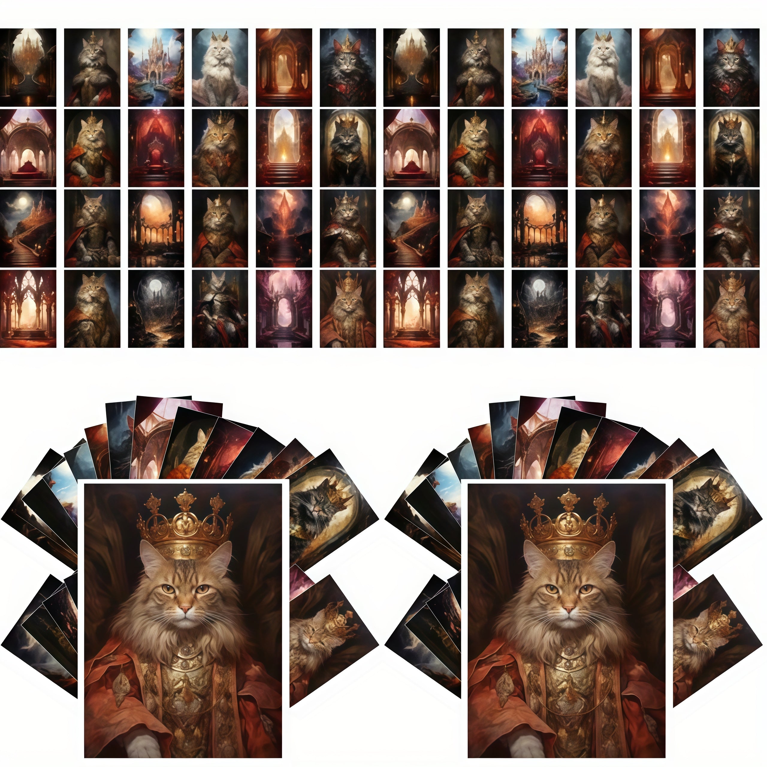 24pxs Fairy Tale Retro Postcards