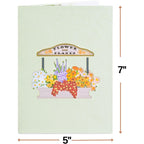 Paper Love 3D Flower Bicycle Cards