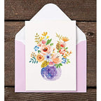 48pxs Floral Blank Cards