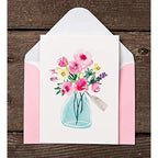 48pxs Floral Blank Cards