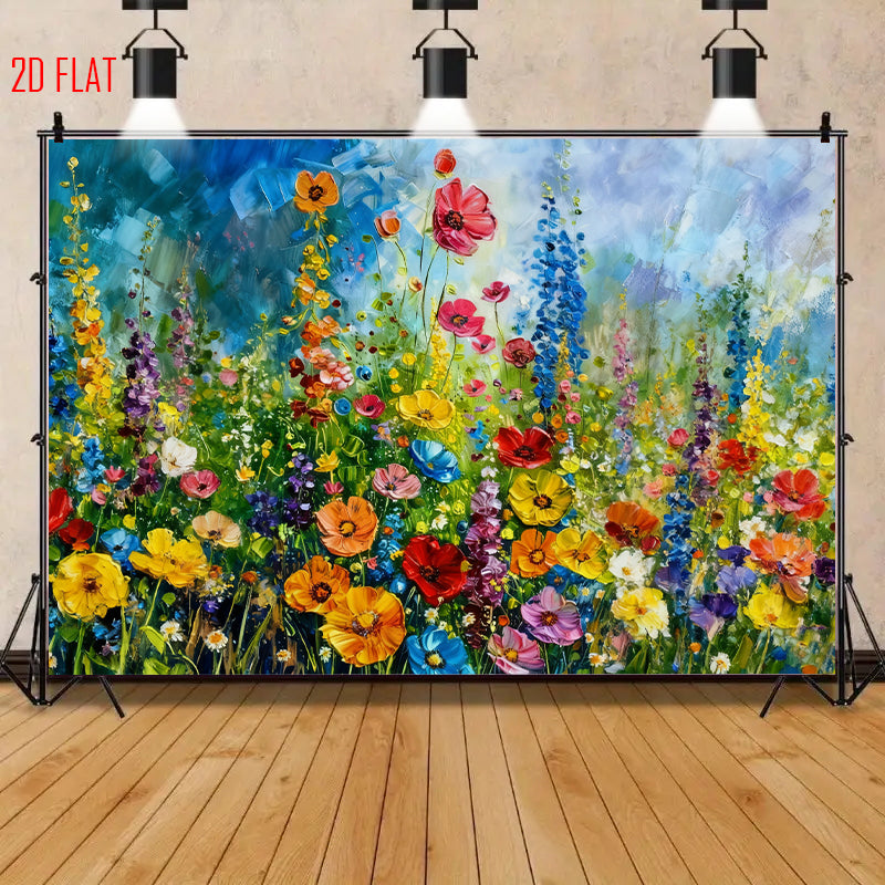 Gorgeous Flower Photo Backdrop