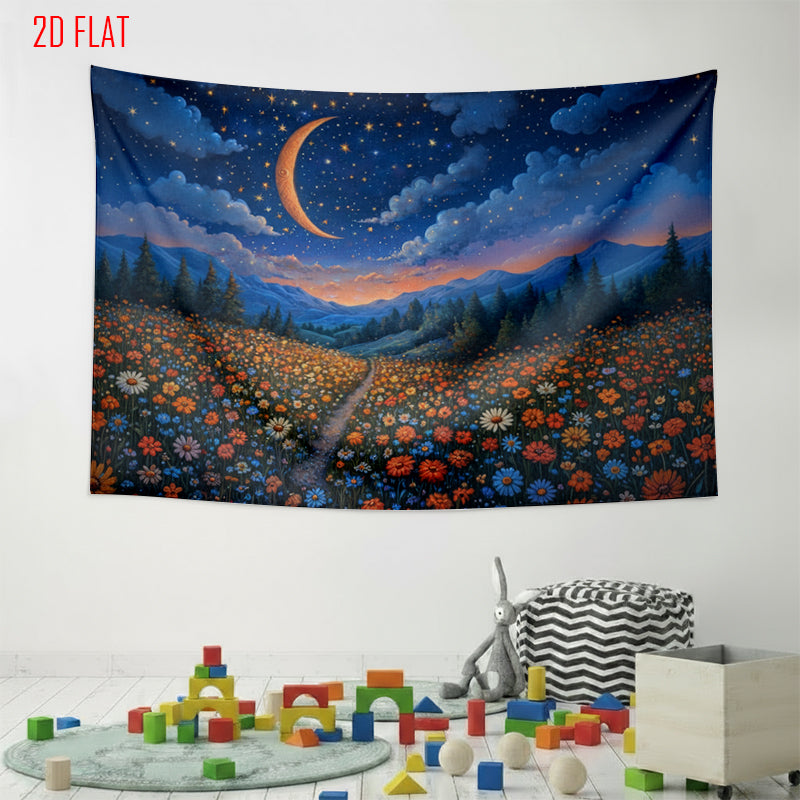 Star Moon Photo Backdrop