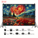 Van Gogh Style Photo Background Cloth