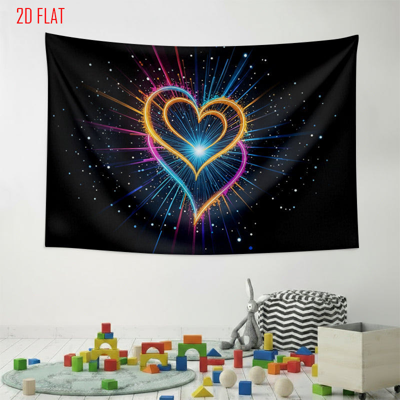 Colorful Love Light Backdrop