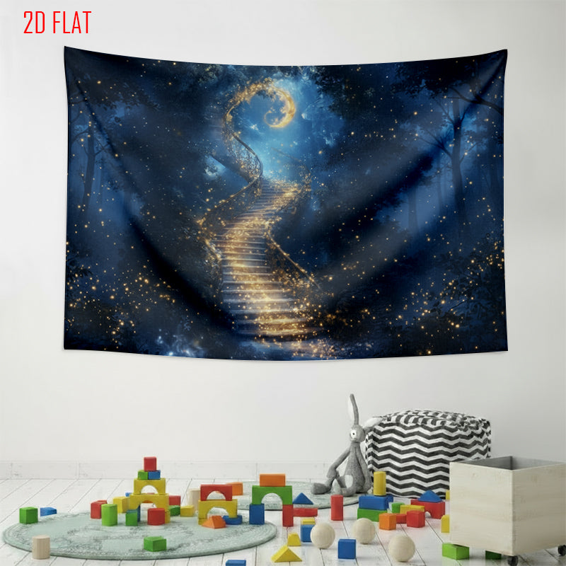 Star Ladder Forest Photo Background Cloth