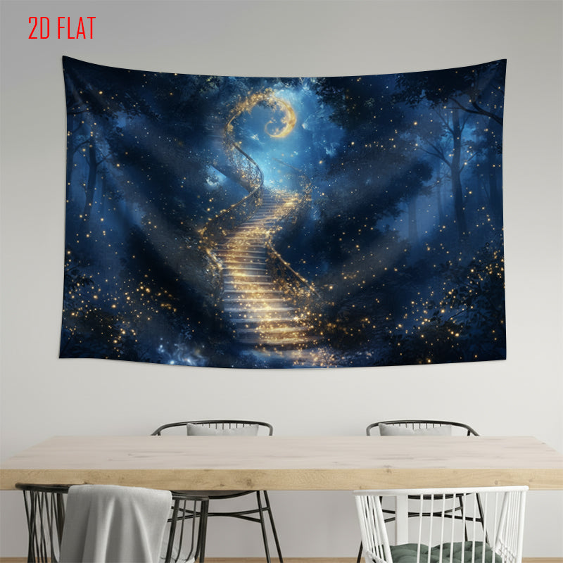 Star Ladder Forest Photo Background Cloth