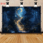 Star Ladder Forest Photo Background Cloth