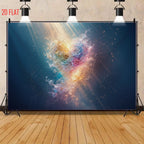 Love Rose Nebula Photo Background Cloth