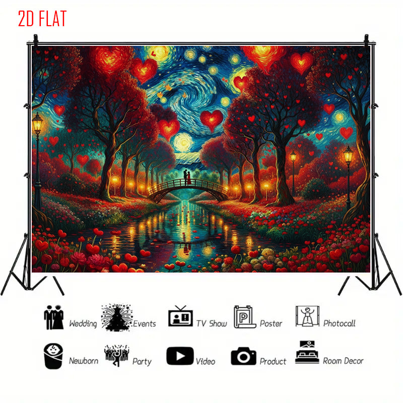 Van Gogh Photo Backdrop