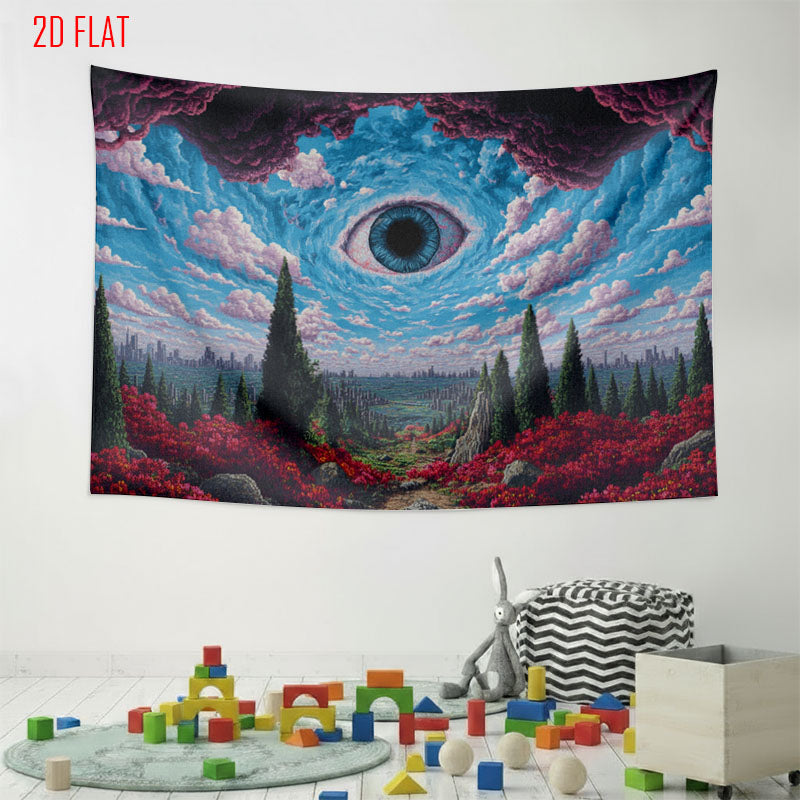 Surreal Eye Photo Backdrop