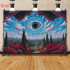 Surreal Eye Photo Backdrop