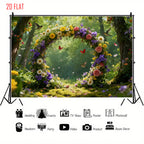 Natural Forest Arch Backdrop