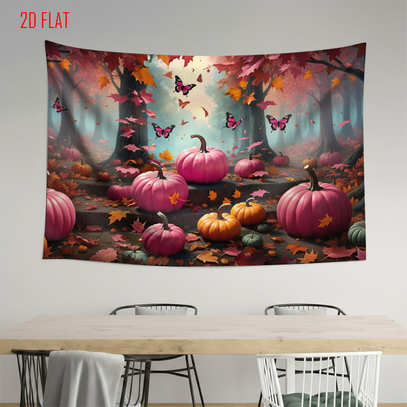 Pumpkin Autumn Background Cloth
