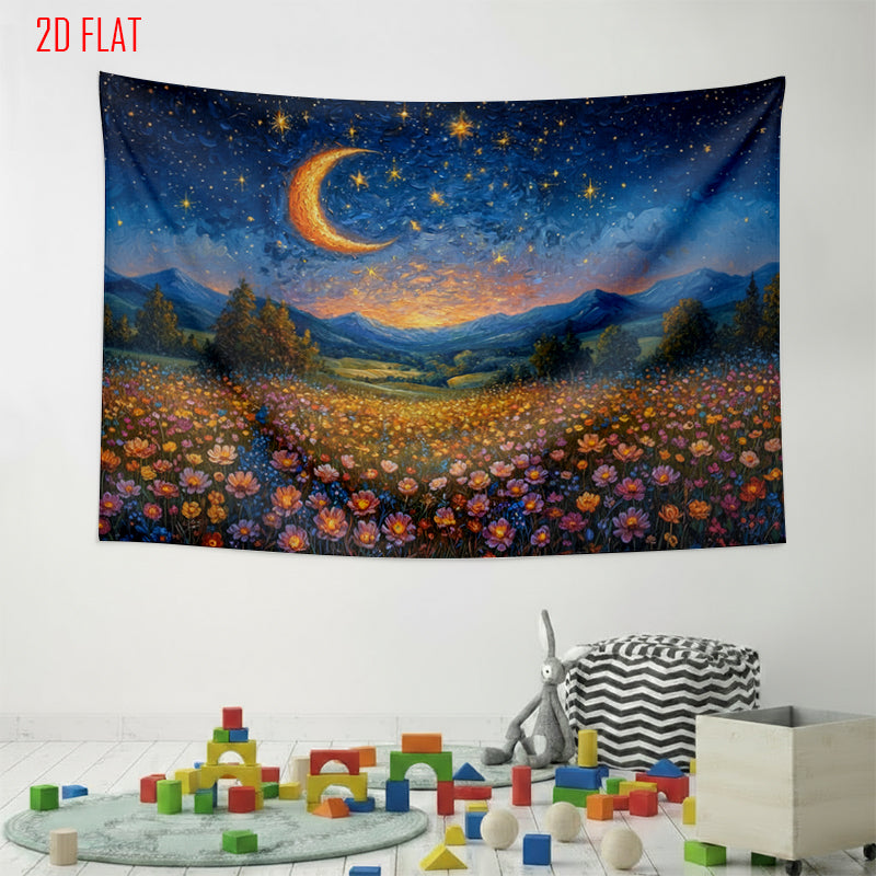 Van Gogh Star Photo Backdrop