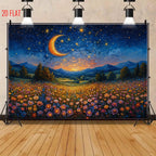 Van Gogh Star Photo Backdrop
