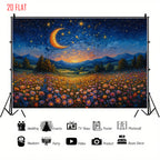 Van Gogh Star Photo Backdrop