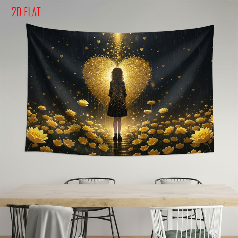 Love Flower Girl Backdrop