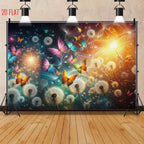Color Butterfly Photo Background Cloth