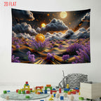 Sunflower Sea Photo Backdrop