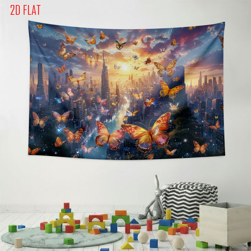 Butterfly Art Photo Background Cloth