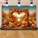 Autumn Pumpkin Bkgd Cloth