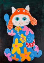 Flower - Laden Cat’s Night Time