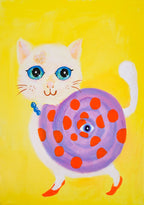 Fantasy of Yellow - Backed Cat