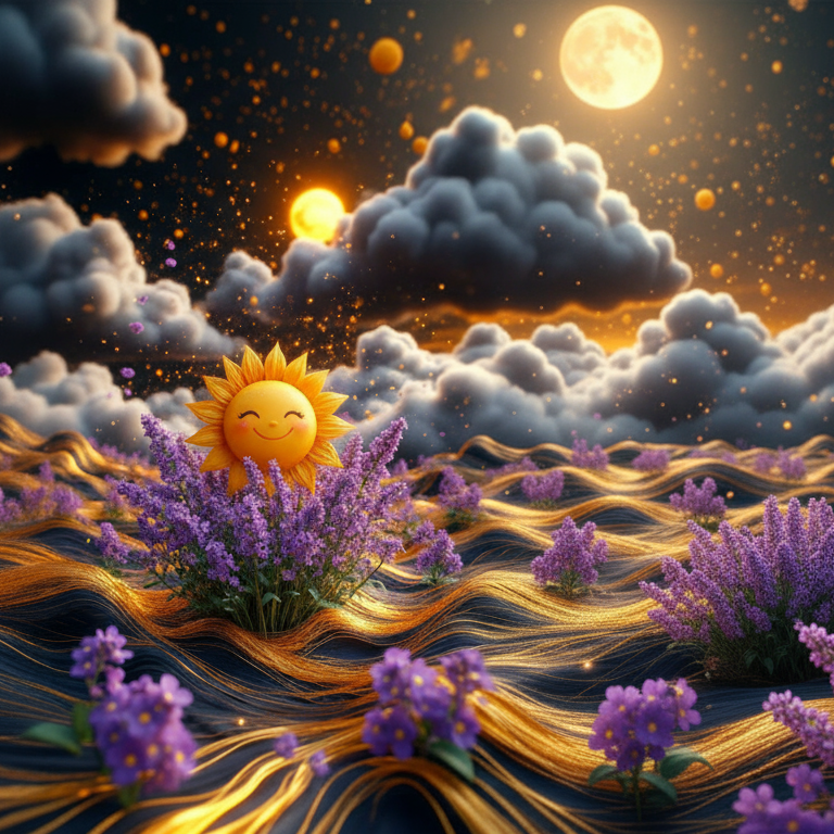 Sunflower Sea Photo Backdrop