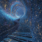 Starry Sky Ladder Backdrop