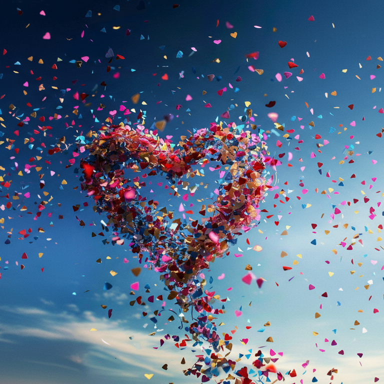 Love Color Chip Backdrop