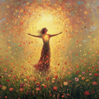 Golden Flower Backdrop Cloth