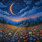 Star Moon Photo Backdrop