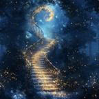 Star Ladder Forest Photo Background Cloth