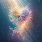 Love Rose Nebula Photo Background Cloth