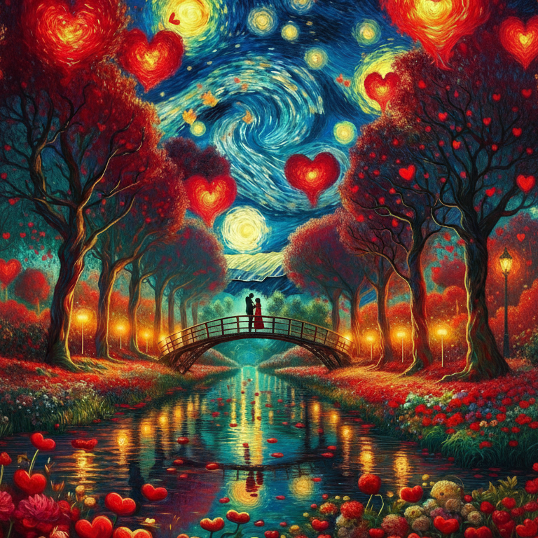 Van Gogh Photo Backdrop