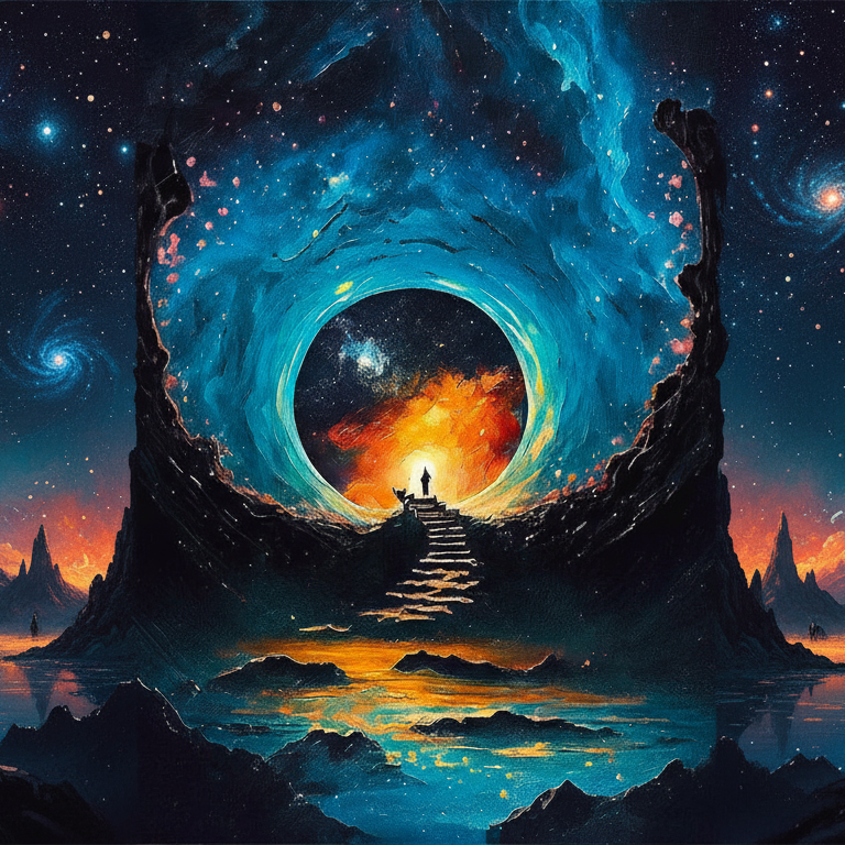 Stargate Sci-Fi Background Cloth