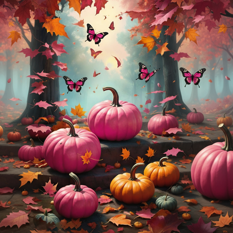 Pumpkin Autumn Background Cloth