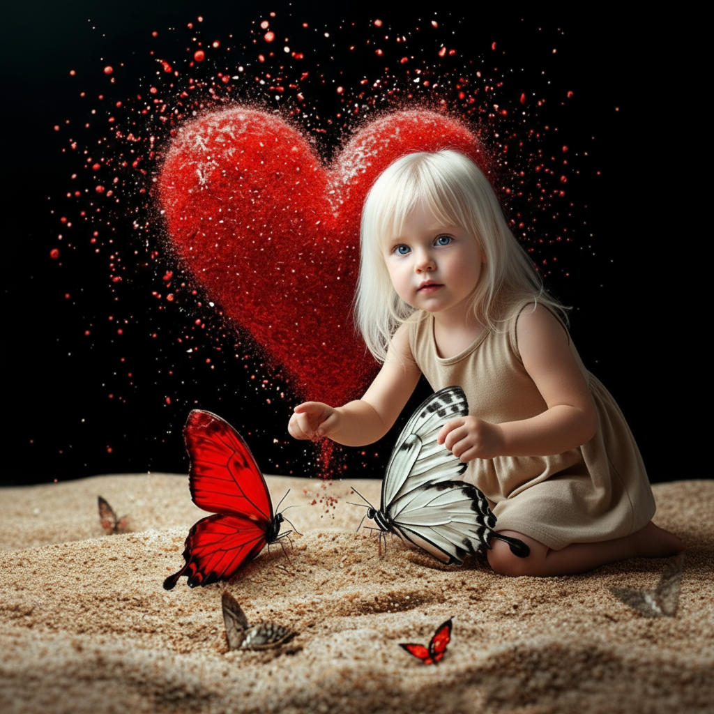 Red Heart Photo Backdrop