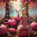 Pumpkin Autumn Background Cloth